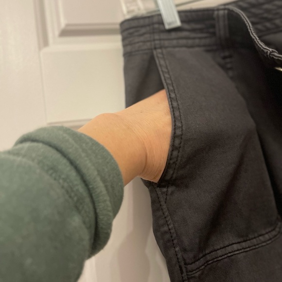 Prana Woman’s Gray  Straight Jeans Size: 8 Preloved - Picture 6 of 8